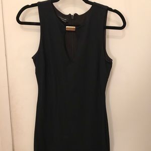 Bebe black bodycon dress